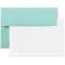 JAM Paper 3.62" x 5.12" Blank Greeting Cards Set with Envelopes, 25ct.